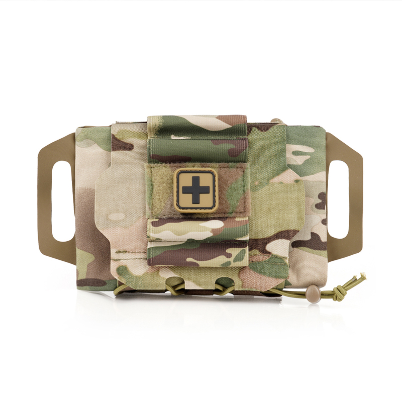 Bivy Bag Emergency - IFAK医療ポーチ MOLLE ラピッドデプロイメント応急処置キット ギア サバイバル アウトドア