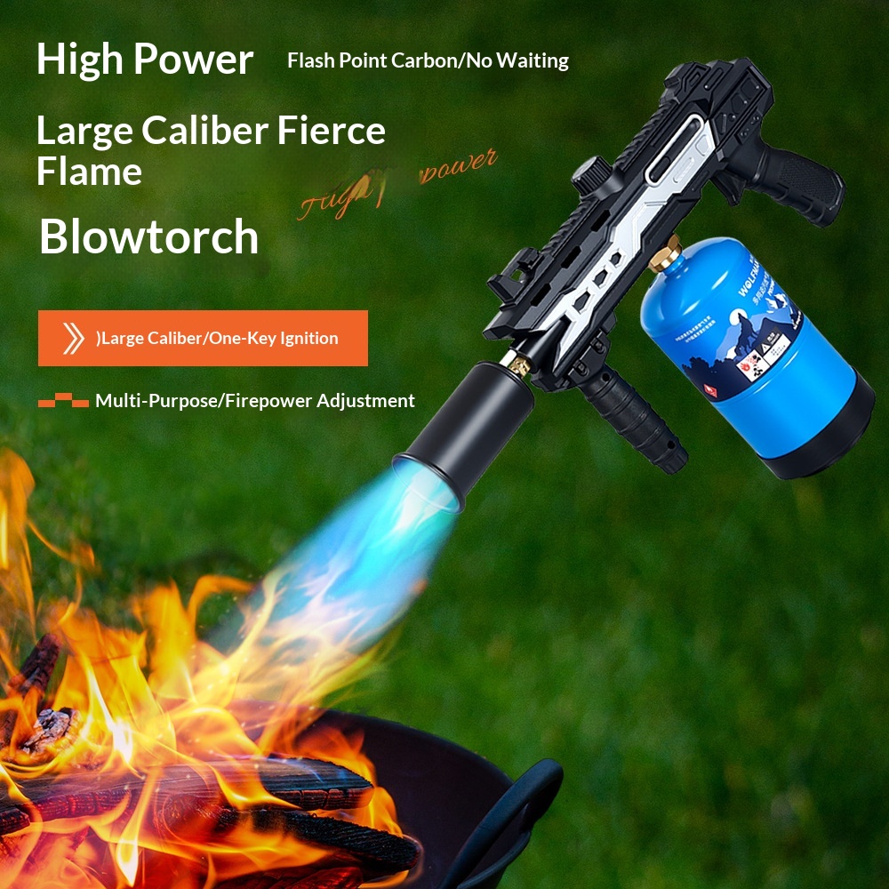 Magnesium Fire Starter - 多機能中型火炎放射器 キャンプ用ベーキングバーベキュー用手持ち式火炎放射器 大口径・高火力