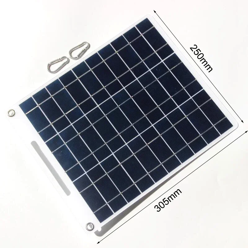 5V ソーラーパネル防水ポータブルデュアル USB 充電器屋 - Solar Emergency Charger のレビューと価格