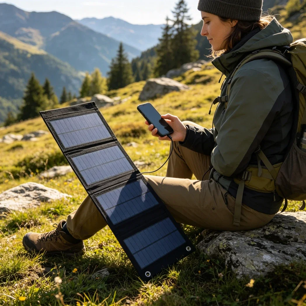 折りたたみ式ソーラーパネル充電器 25W ポータブル デュア - Solar Emergency Charger のレビューと価格