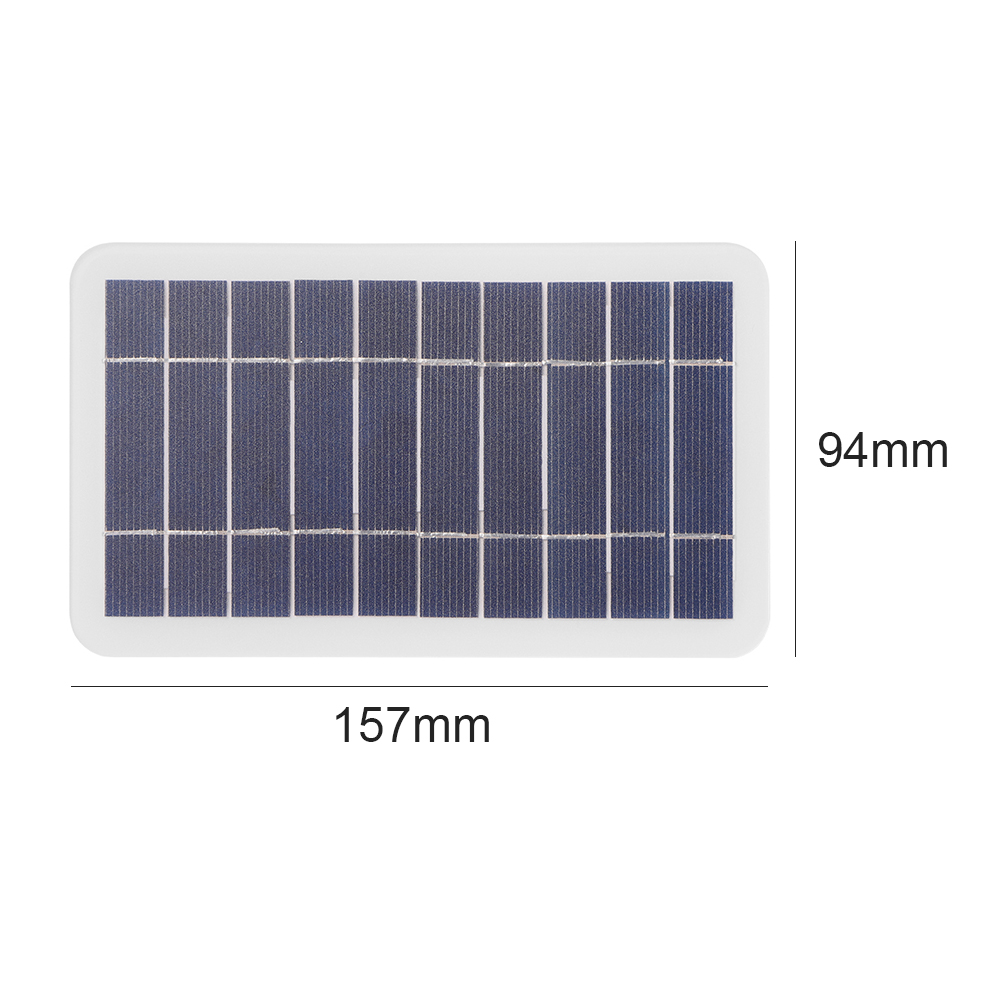 HTMCK ポータブル 2W 5V ミニソーラーパネル。屋外 - Solar Emergency Charger のレビューと価格