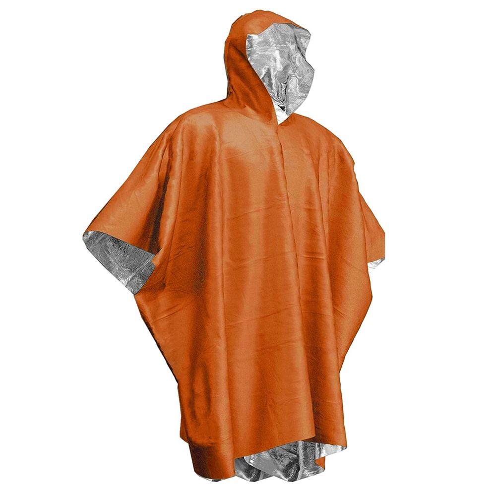 1個入り ハイキング旅行用テント レインウェア 緊急用レイン - Emergency Poncho Rain のレビューと価格