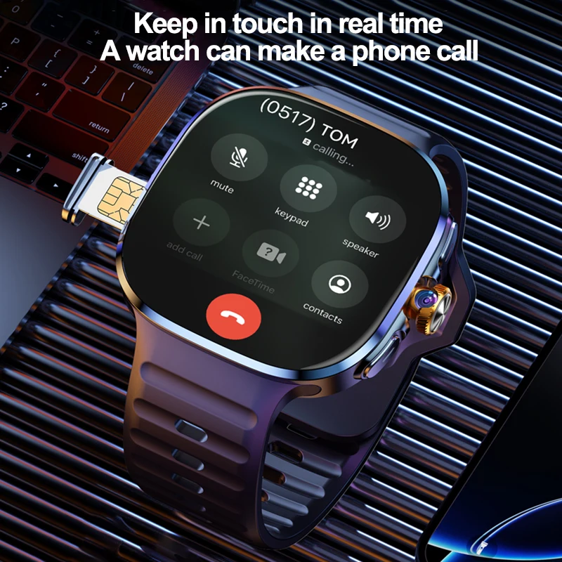 新発売の大型スマートウォッチ。4G/5G対応、Android - Compass Lensatic のレビューと価格